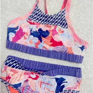 Athleta Girl size Large/ 12 youth swimsuit 2 piece